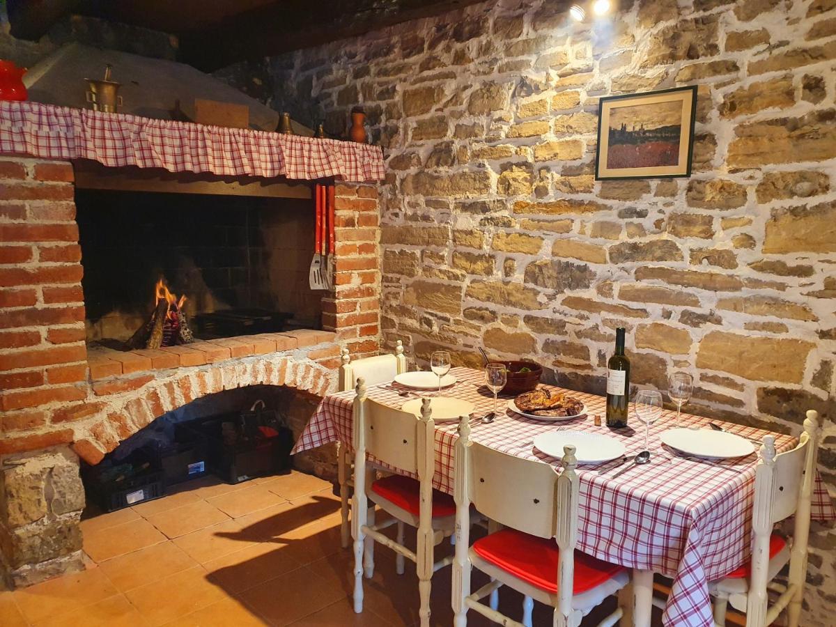 הוילה Zamask Casa Leonarda, Old Authentic Istrian Stone House Near Motovun, Central Istria מראה חיצוני תמונה