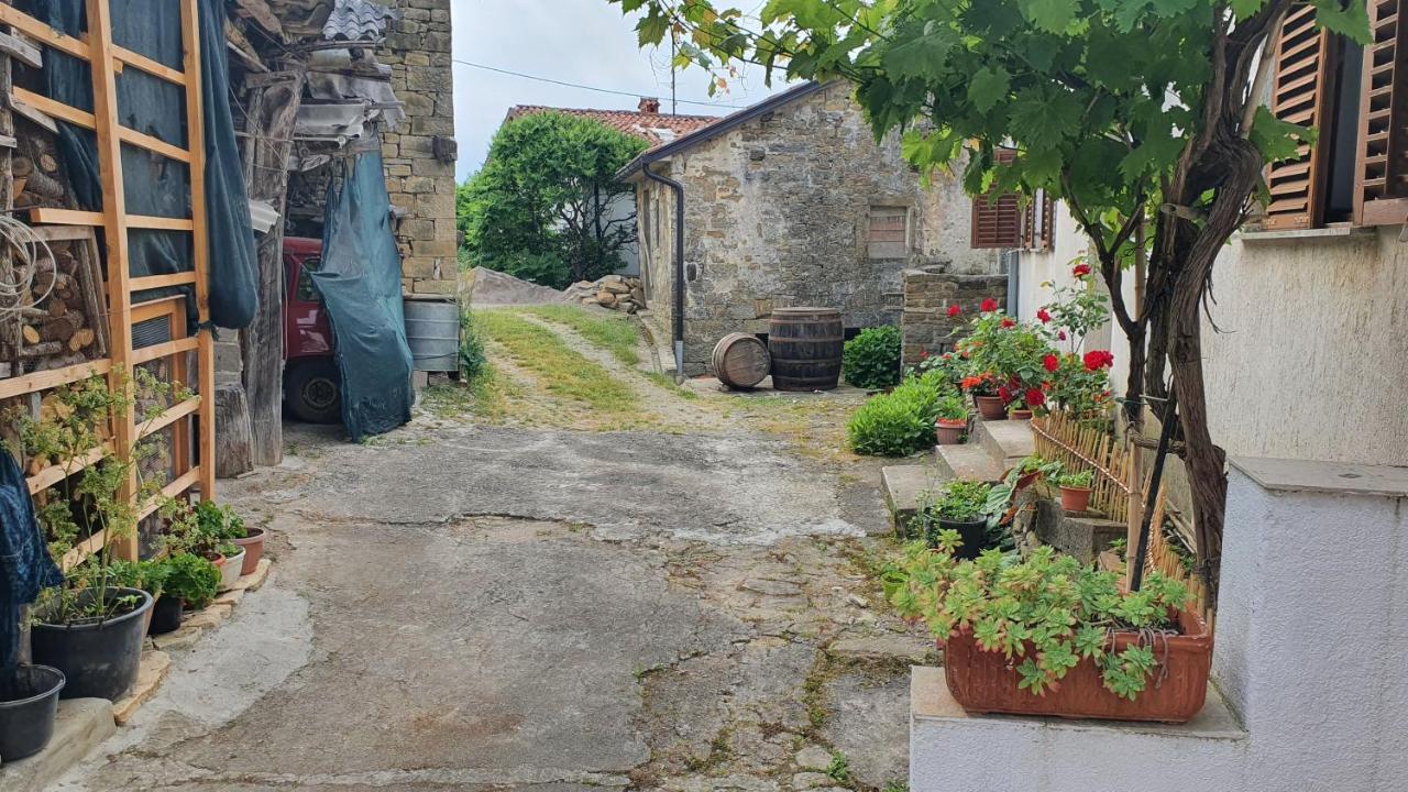 הוילה Zamask Casa Leonarda, Old Authentic Istrian Stone House Near Motovun, Central Istria מראה חיצוני תמונה